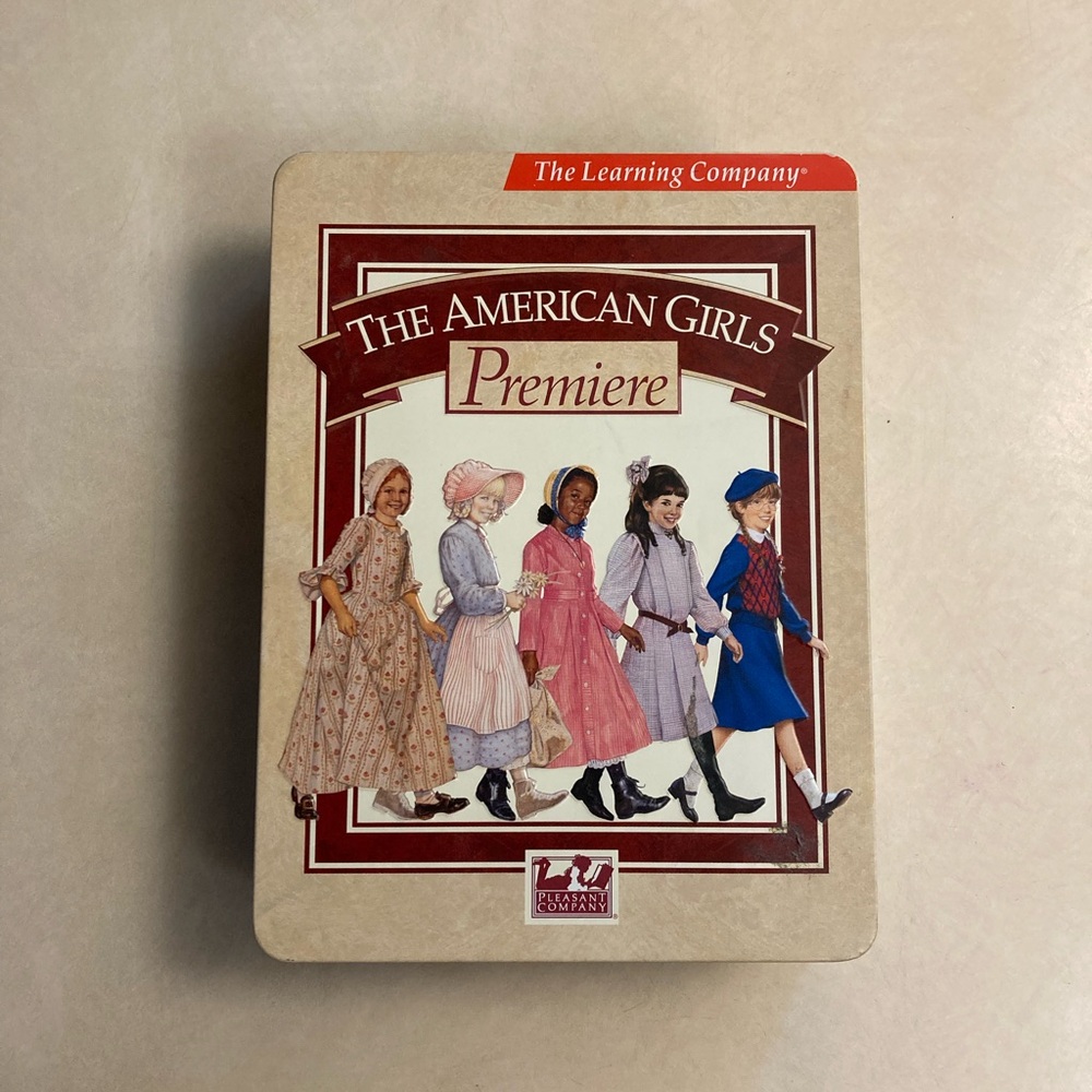 Vintage American Girl Doll Tin